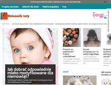 Tablet Screenshot of dzienniktaty.pl